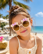 Niedliche Kinder-Cartoon-UV400-Sonnenbrille – bunte Outdoor-Sonnenschutzbrille