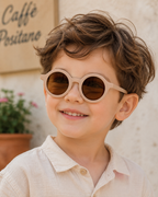 Kinder Matte Macaron Sommer Sonnenbrille - Stilvolle UV-Schutz Brille für Jungen