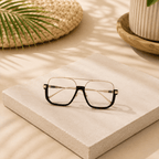 Luxury Vintage Oversized Sunglasses UV400 Square Shades