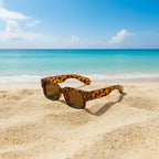 Unisex Retro Quadratische Sonnenbrille