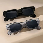 Unisex Retro Quadratische Sonnenbrille