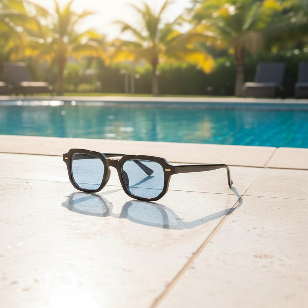 Luxury Retro Rivet UV400 Sunglasses