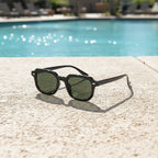 Luxury Retro Rivet UV400 Sunglasses