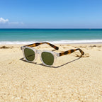 Unisex Retro Sonnenbrille mit kleinem quadratischem Rahmen