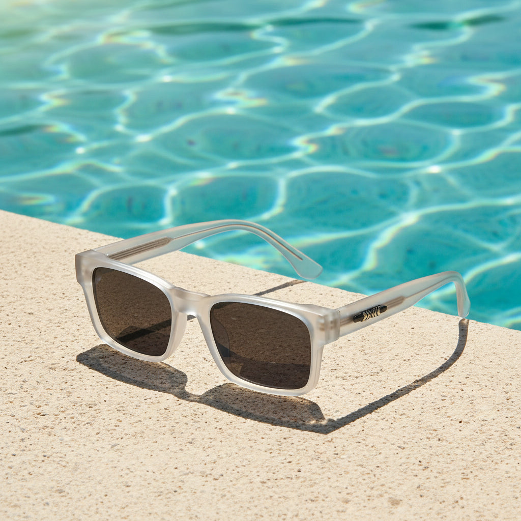 Polarisierte Premium-Herren-Sonnenbrille (eckig)
