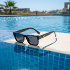 Polarisierte Premium-Herren-Sonnenbrille (eckig)