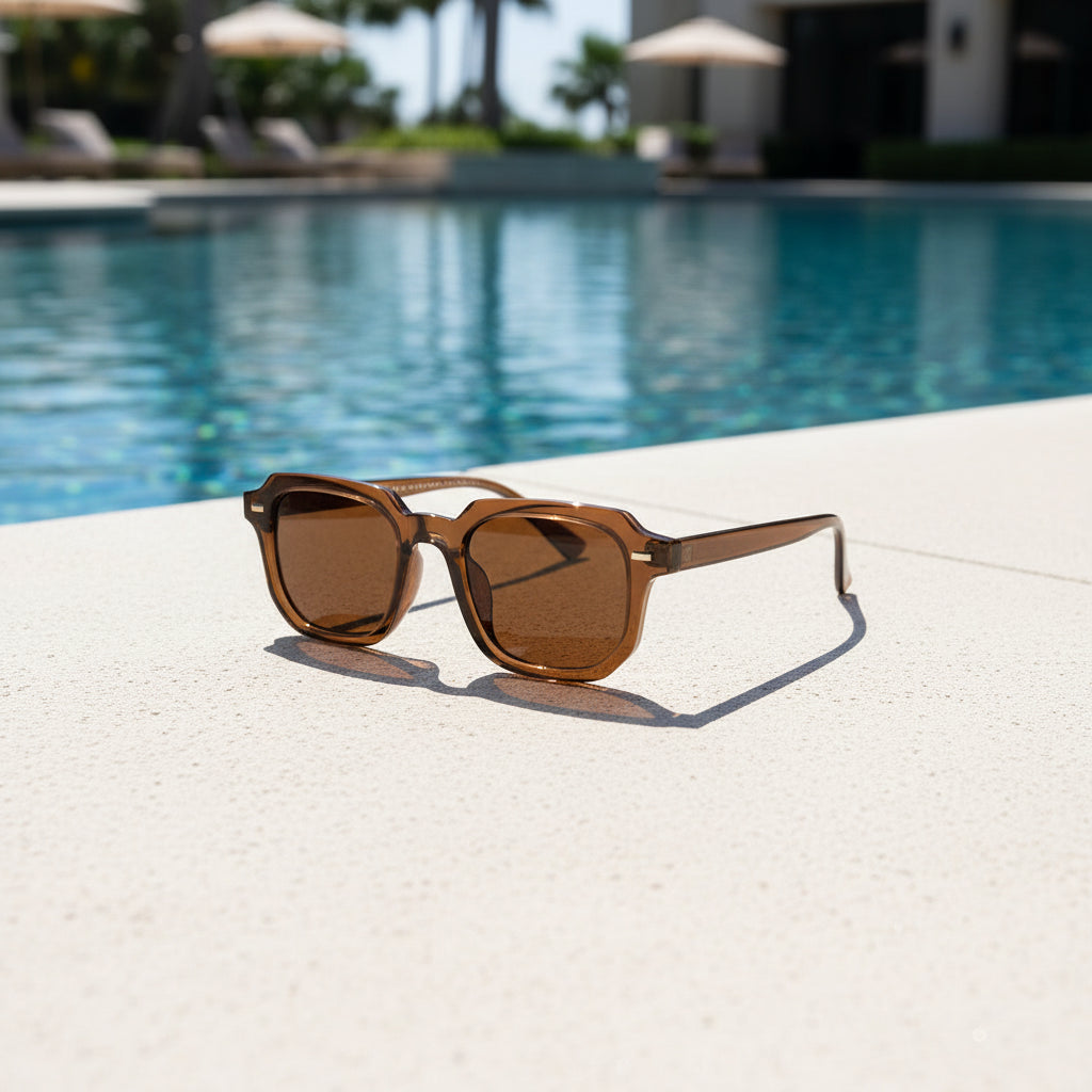 Luxury Retro Rivet UV400 Sunglasses