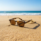 Unisex Retro Sonnenbrille mit kleinem quadratischem Rahmen