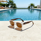 Polarisierte Premium-Herren-Sonnenbrille (eckig)