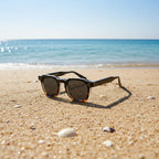 Unisex Retro Sonnenbrille mit kleinem quadratischem Rahmen