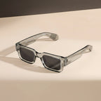 Unisex Retro Quadratische Sonnenbrille