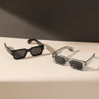 Unisex Retro Quadratische Sonnenbrille