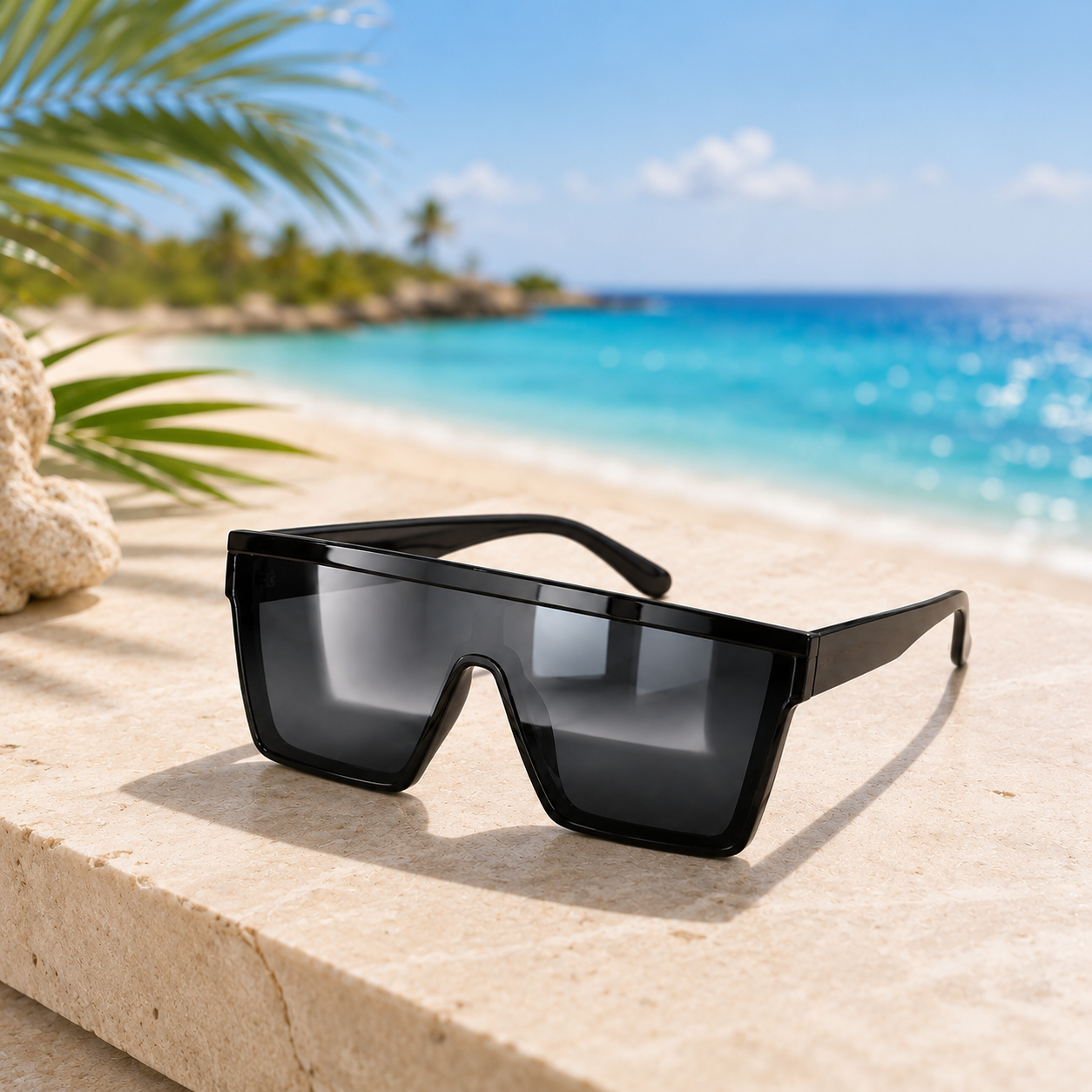 Vintage Square Frame Fashion Sunglasses